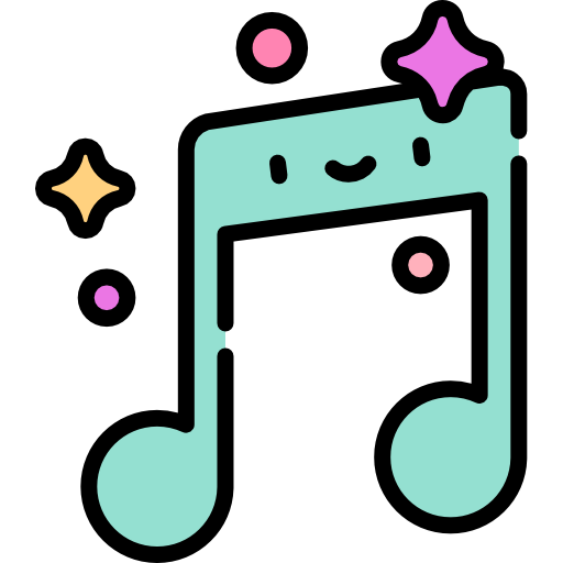 Icono de música para pausar y reproducir